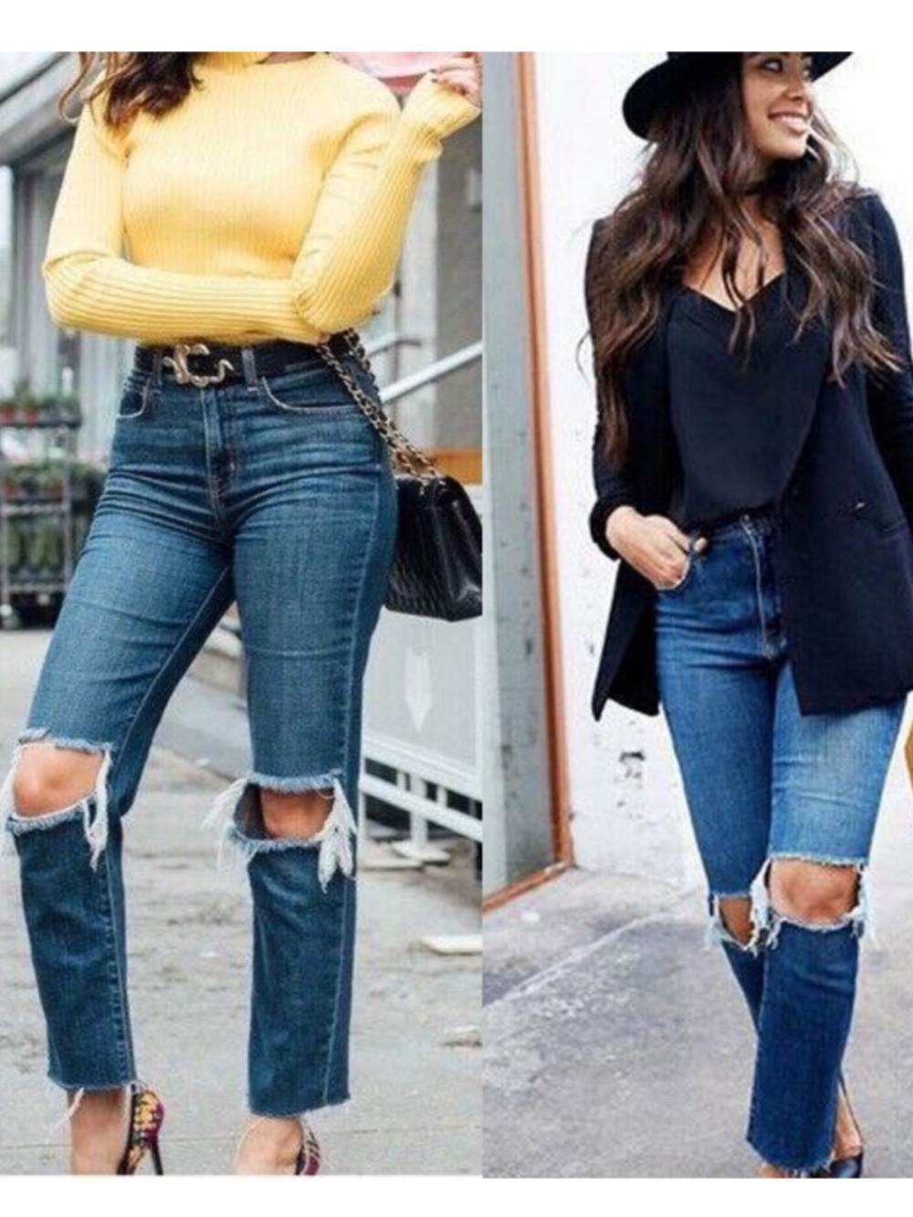 L'AGENCE AUDRINA HIGH-RISE STRAIGHT Taille Haute Droit Jeans size 25